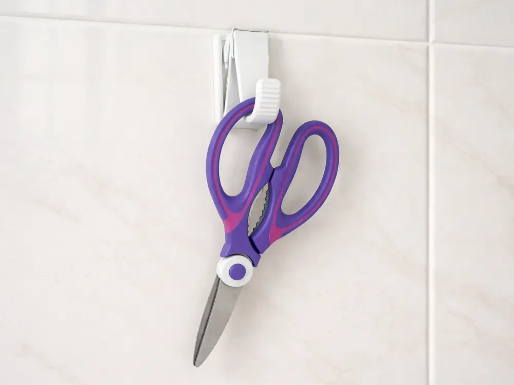 Punch‑Free Scissor Hangers