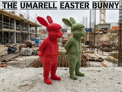 the easter umarell bunny