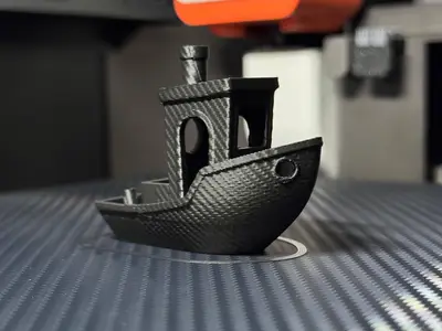 Carbon Fiber Benchy