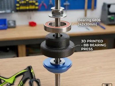 Bottom Bracket Bearing Press Drift Tool (6806 - 42x30mm)
