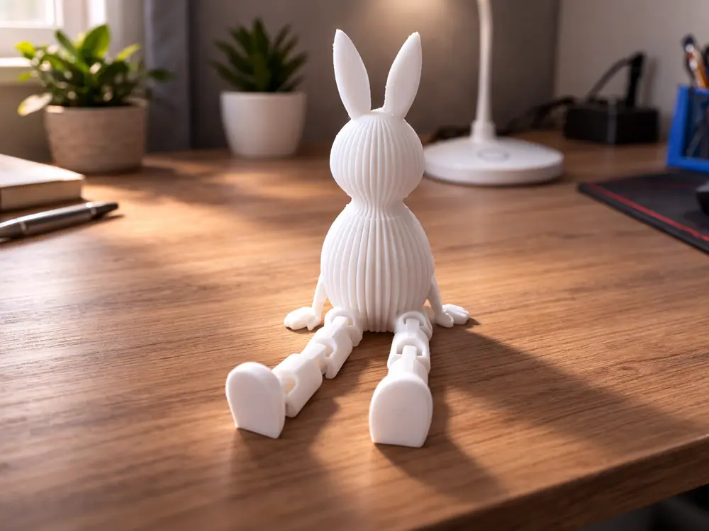 Articulated Easter Bunny