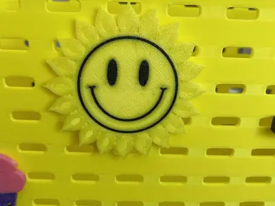 Happy Face Sunshine Charm