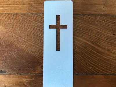 MARCAPÁGINAS EN CRUZ haz tu propio marcapáginas