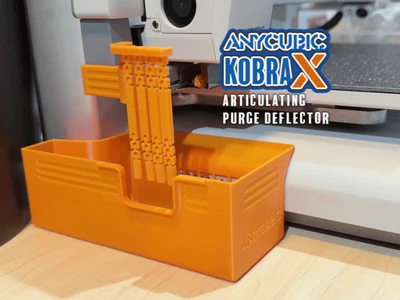 Anycubic Kobra X Poop Diverter / Deflector / Basket