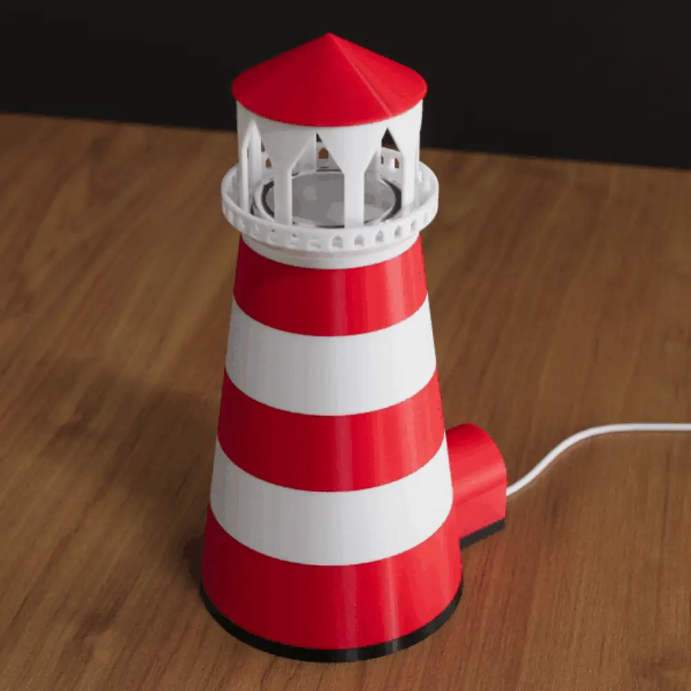 Night light in the form of a LightHouse