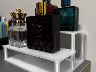 Modular shelf for perfumes and accessories, organizer