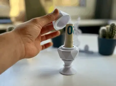 Threaded Easter Egg polygon