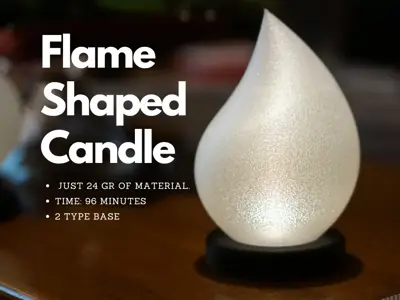 Flame Shaped Candle