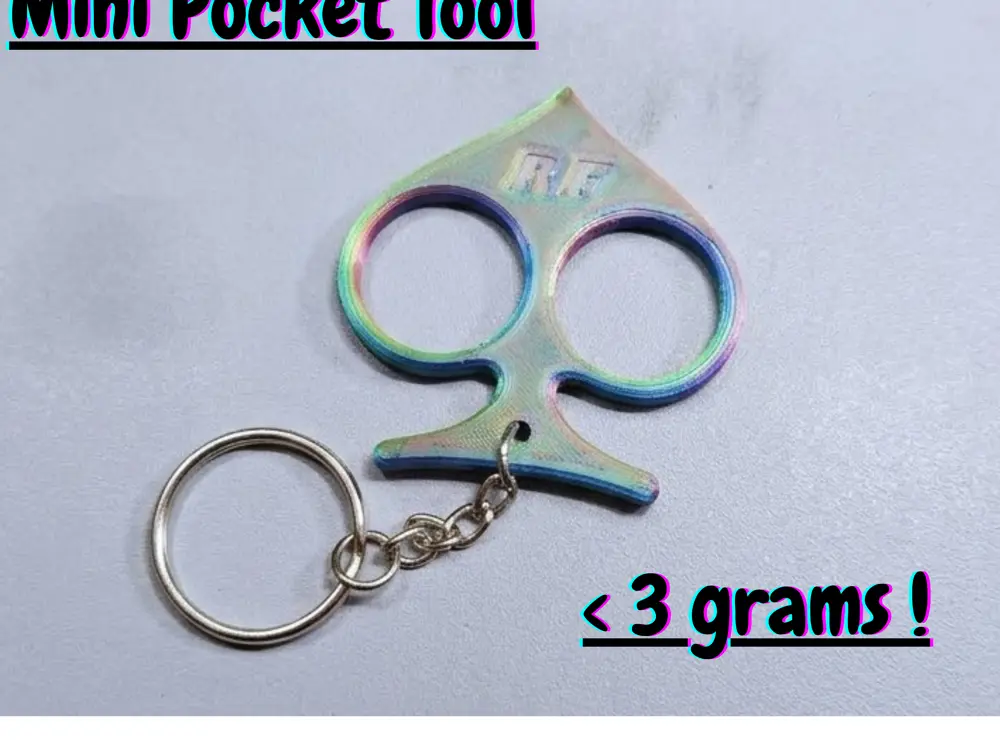 KeyChain Duo-Ring Knuckle Holder