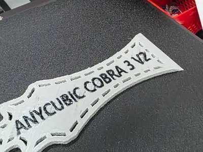 SPATOLA ANYCUBIC COBRA 3 V2