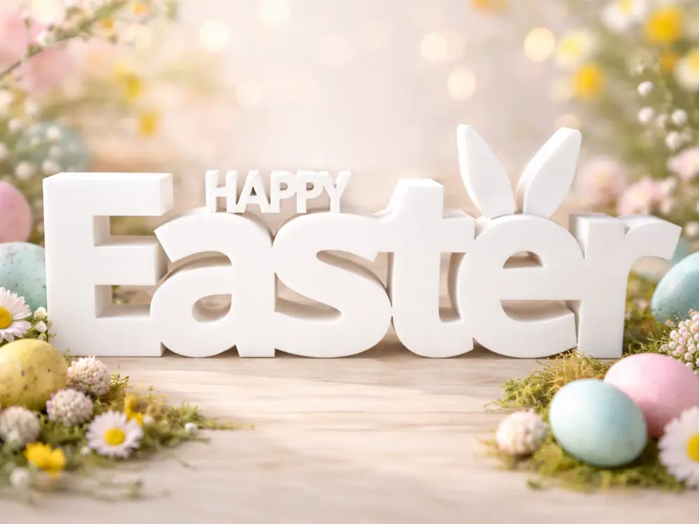 Happy Easter Sign