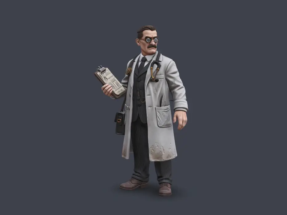 Asylum Doctor Miniature