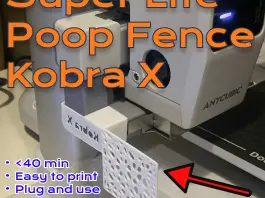 Super Lite Poop Fence Kobra X