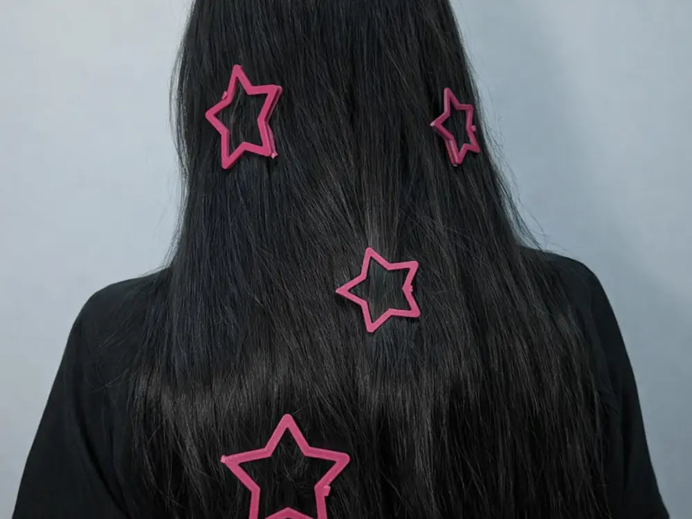 Star Hair Pop Clip
