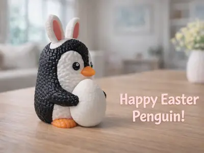 Hoppy the Easter Penguin