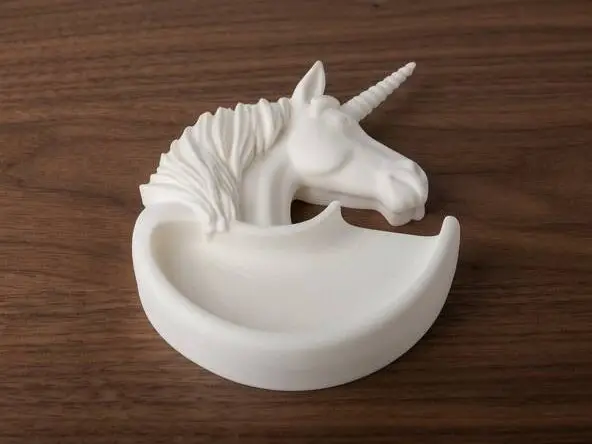 Unicorn Decorative Stand and Catch-all Tray