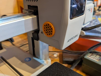 Kobra XFan cover on the printhead of the