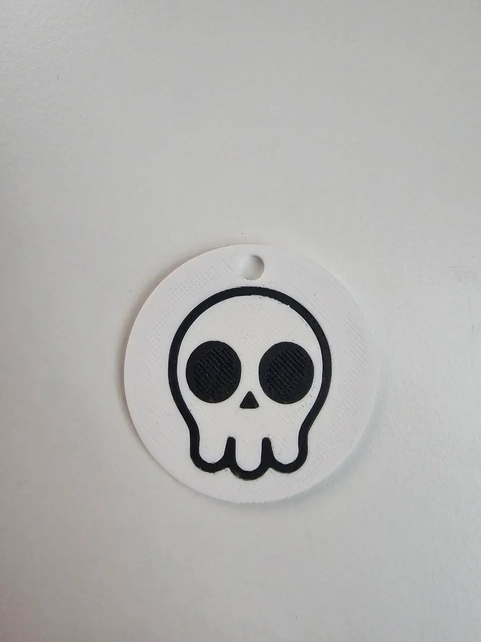 Skull keychain