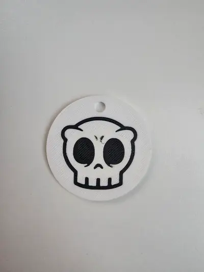 Skull keychain 2