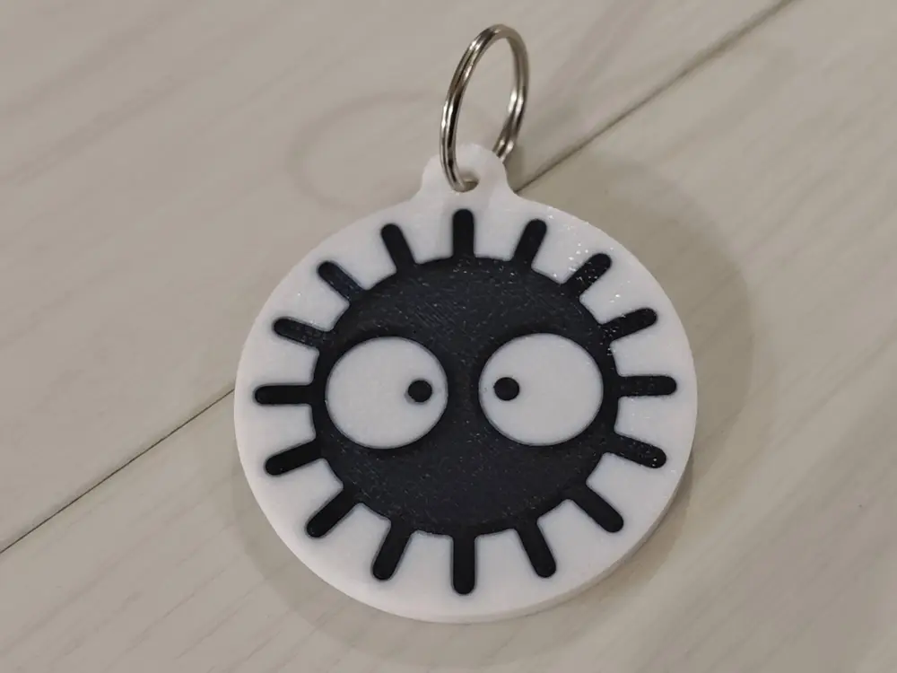 SUSUWATARI - chibi studio ghibli keychain