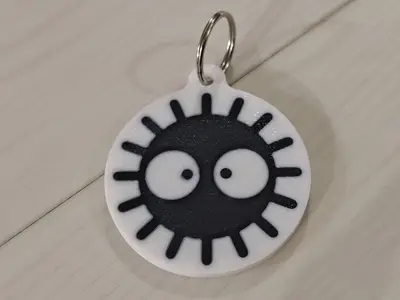 SUSUWATARI - chibi studio ghibli keychain