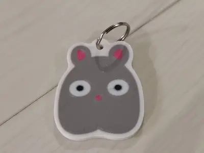 BOH MOUSE - chibi studio ghibli keychain