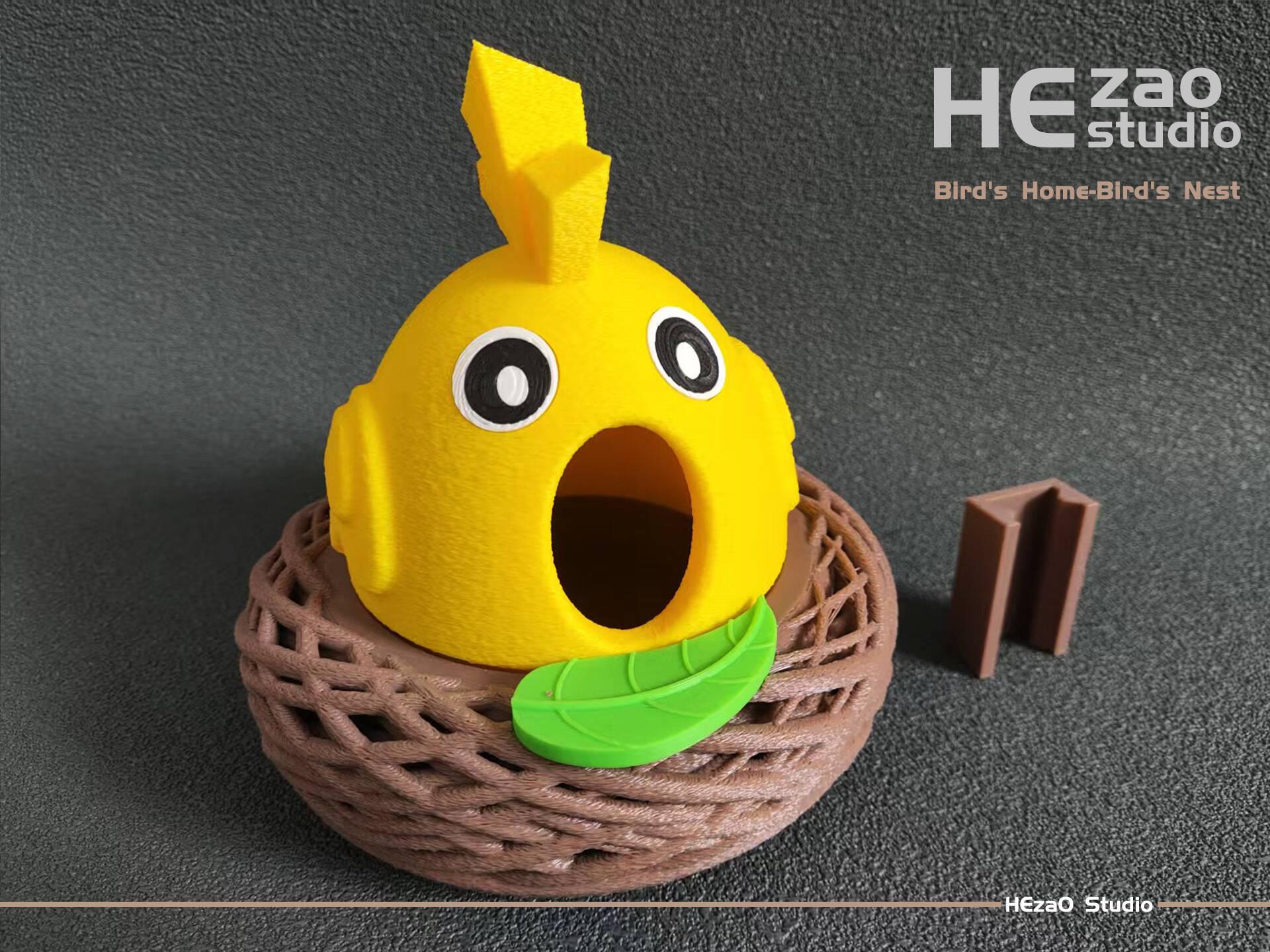 Bird's Home-Bird's Nest 小鸟的家-鸟巢- Makeronline - More Than Fun
