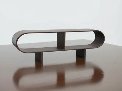 1/12 Round Side Console