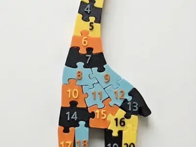 Giraffe jigsaw puzzle