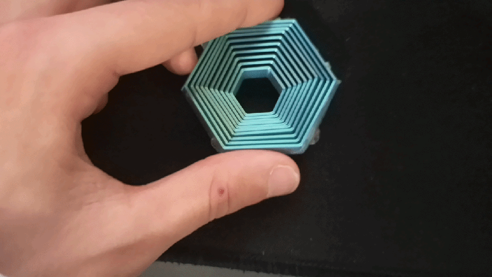hexagone fidget toy