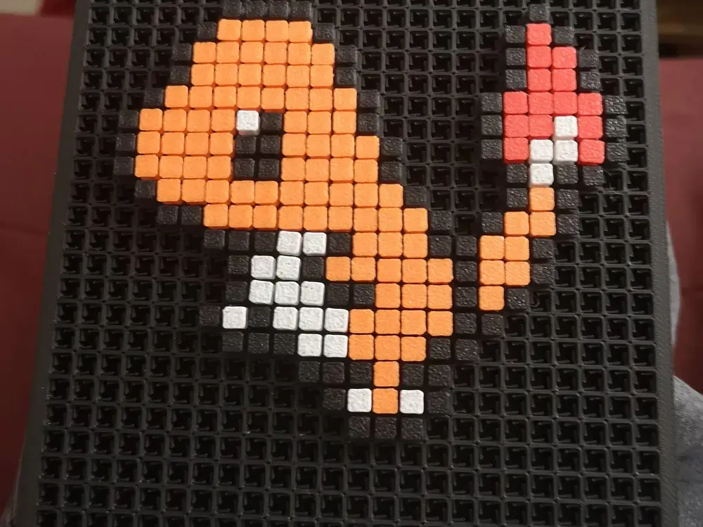 Pixel art charmander