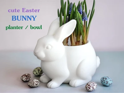Cute Bunny Planter / Bowl