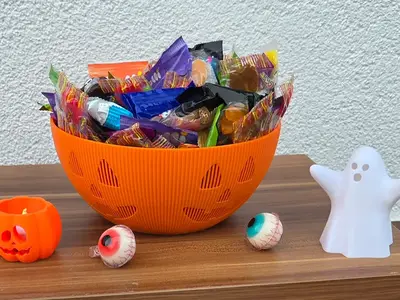 Halloween Candy Bowl