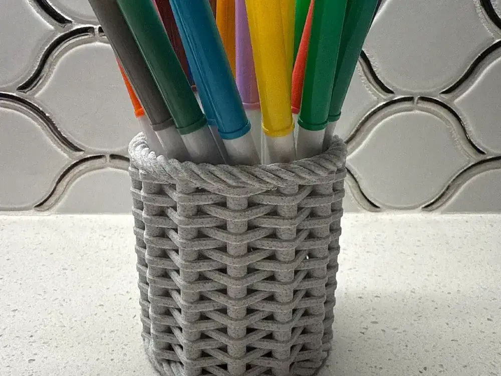 Woven Pencil Holder