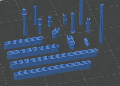 LEGO Technic Compatible bricks