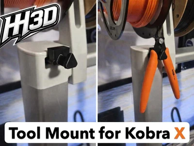 Tool Mount For Kobra X