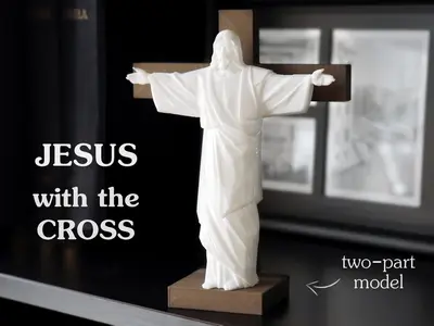 Jesus with the Cross