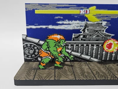 Blanka Street Fighter (Diorama, Keychain, Magnet)