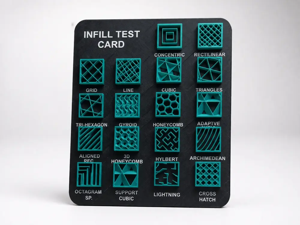 Infill Test Anycubic Slicer