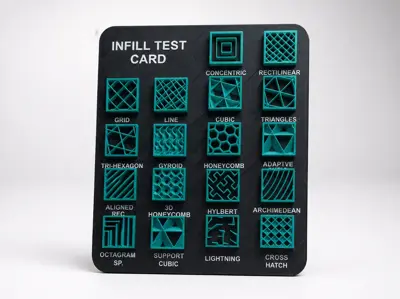 Infill Test Anycubic Slicer