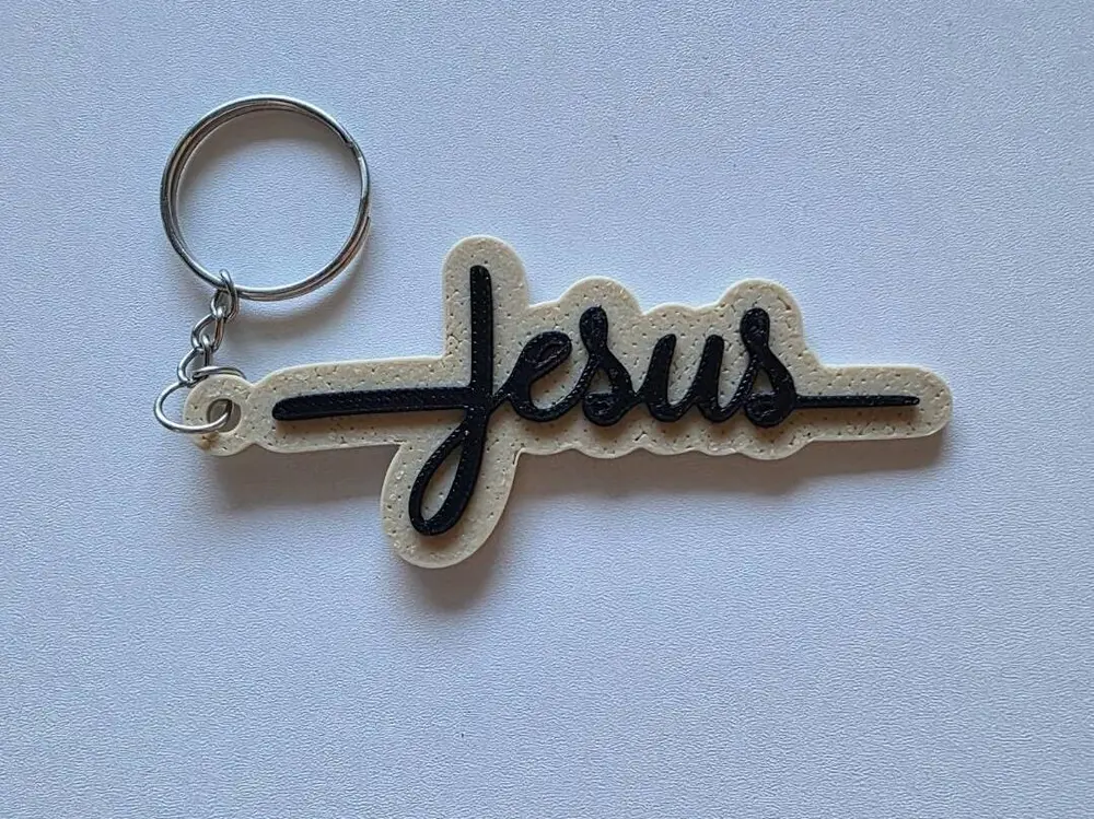 Jesus Keychain