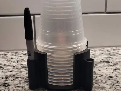 Party Cup and Pen Holder
