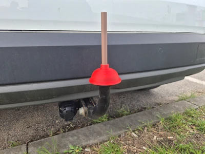 Plunger Hitch Ball cover
