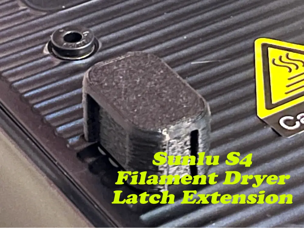 SUNLU S4 Filament Dryer Latch Extension (Handle)