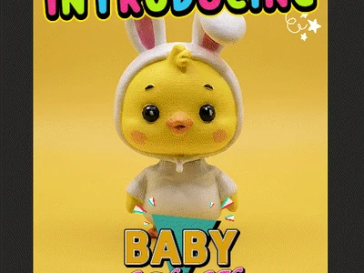 Baby Chick "Clicky-Clack" Clicker