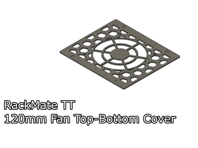 120 mm Fan Top-Bottom Cover for RackMate TT