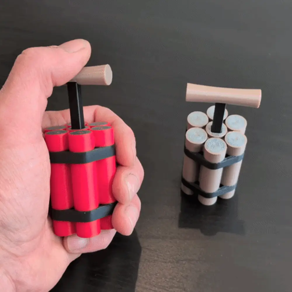 Dynamite Detonator Fidget Toy