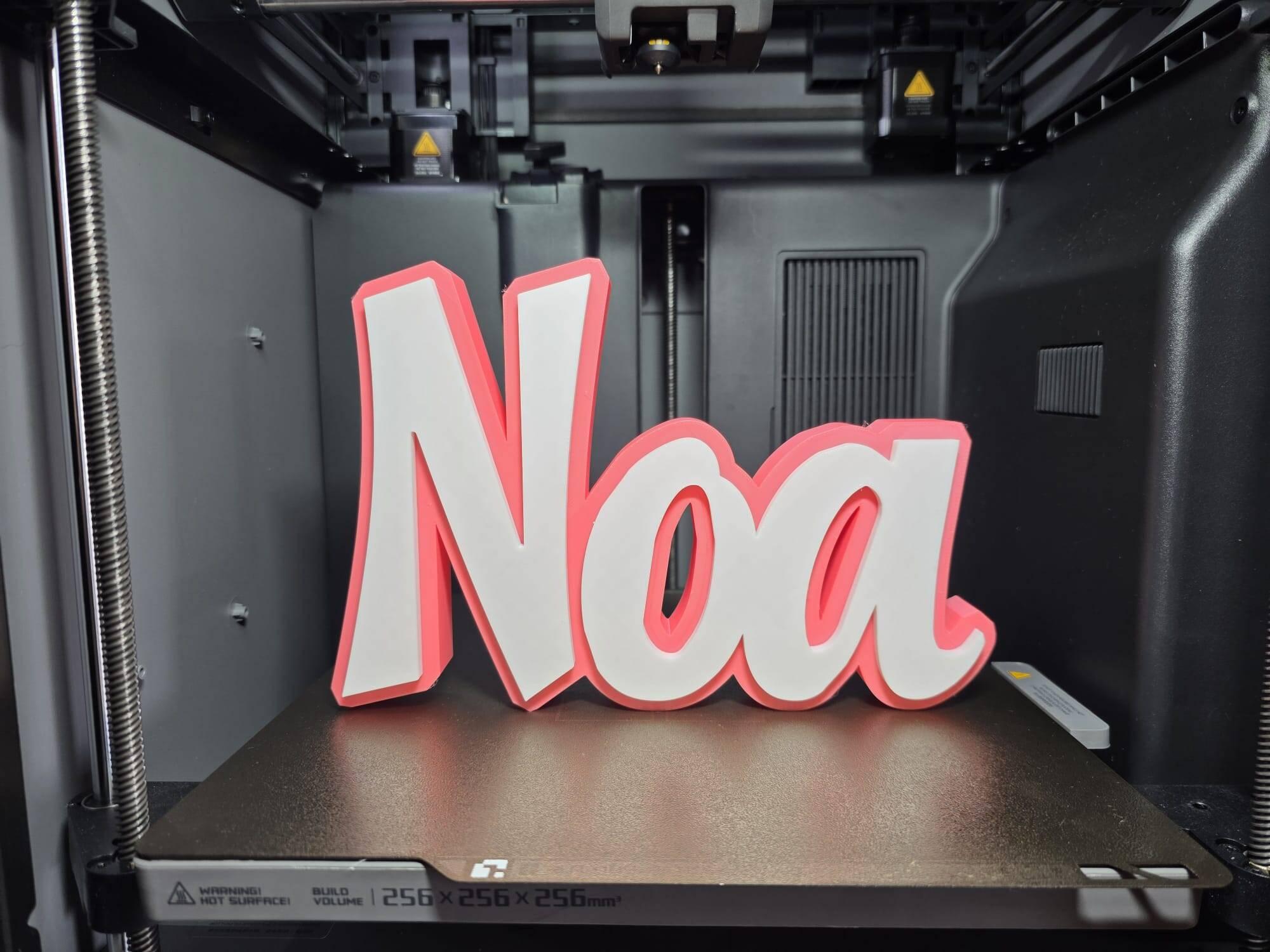 Noaページ(イラストオーダー) Nombre Noa Personalizado - Makeronline - More Than Fun