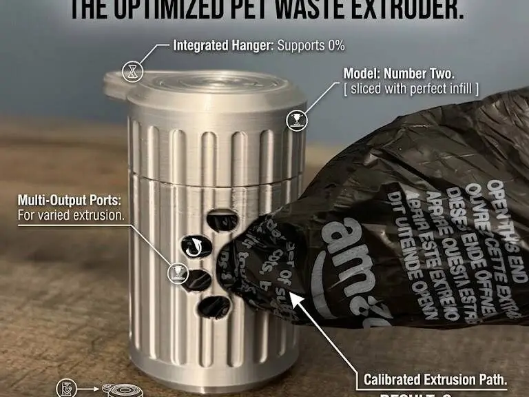 Layer Height: #2 – Doggy poop bag dispenser