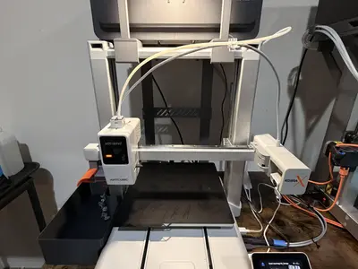 Ultimate Kobra X Overhead ACE 2 Pro (only) Mount & Space X Side Spool Mount Compatibility!